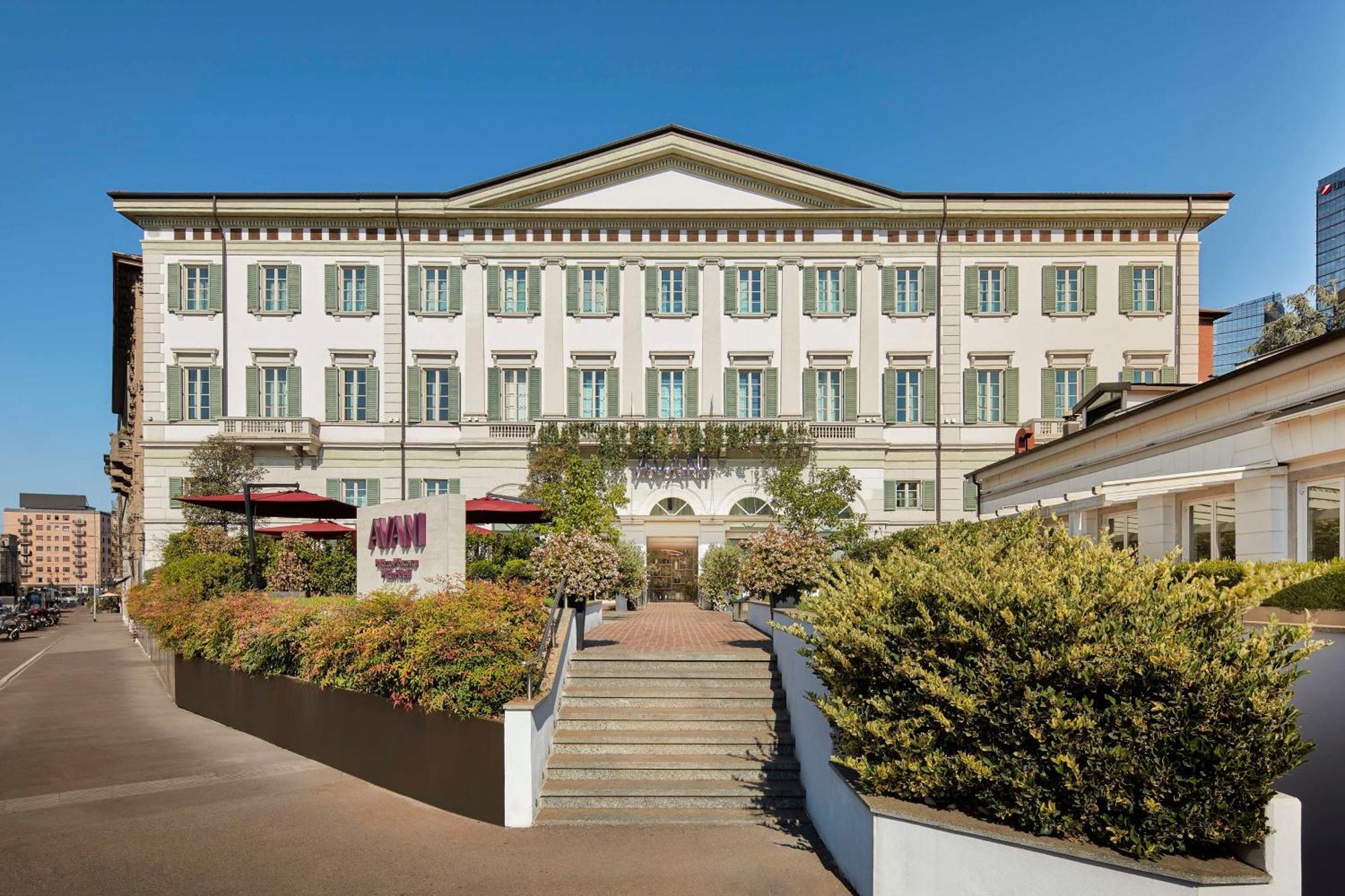 Hotel NH Milano Palazzo Moscova Esterno foto
