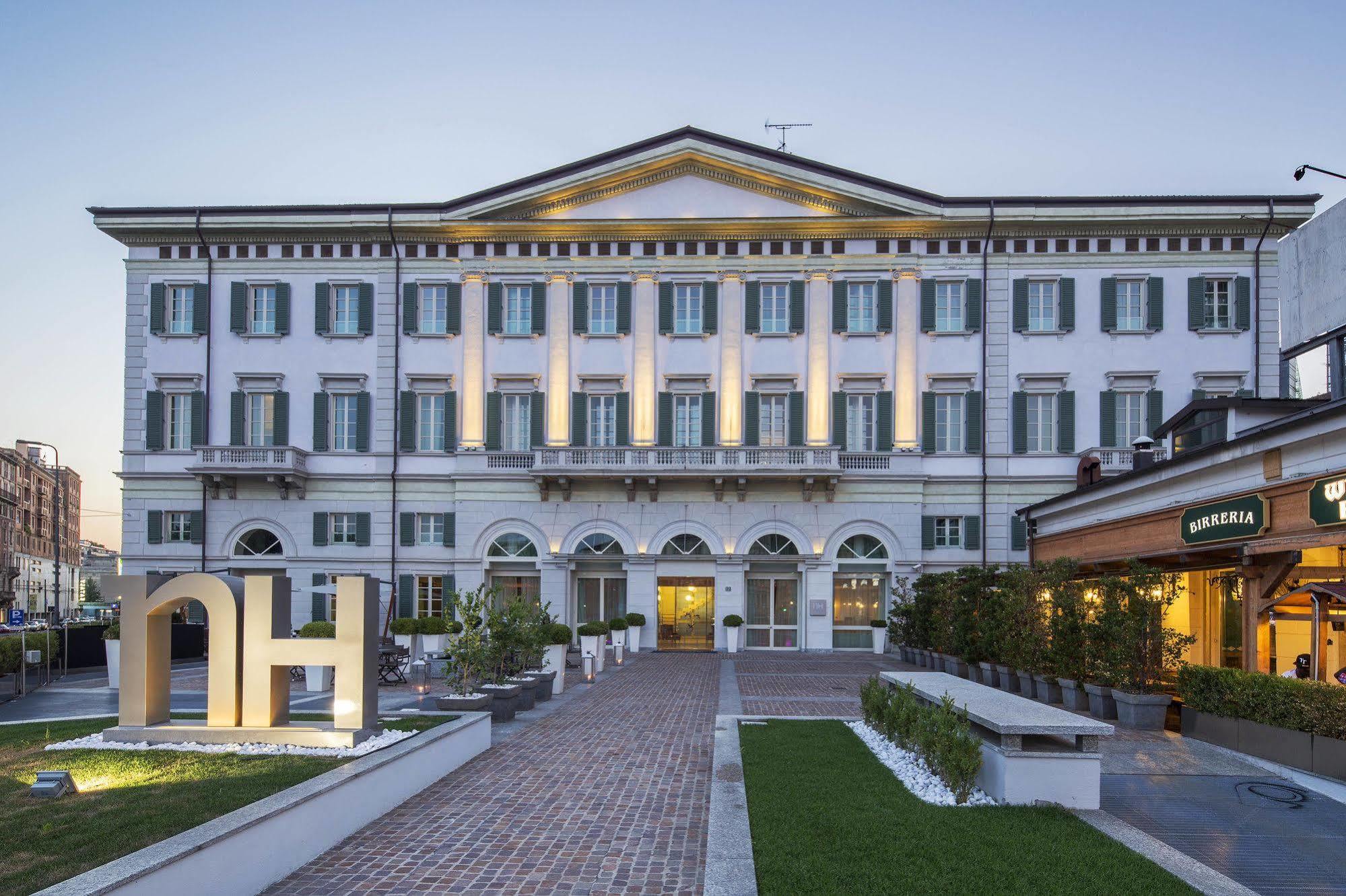 Hotel NH Milano Palazzo Moscova Esterno foto